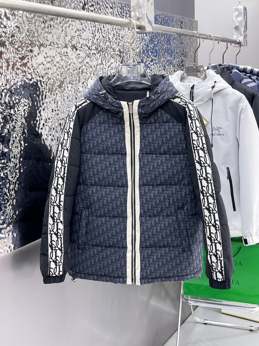 秋冬暖かい服 クリスチャンディオール 綿入れ ジャケット アウター