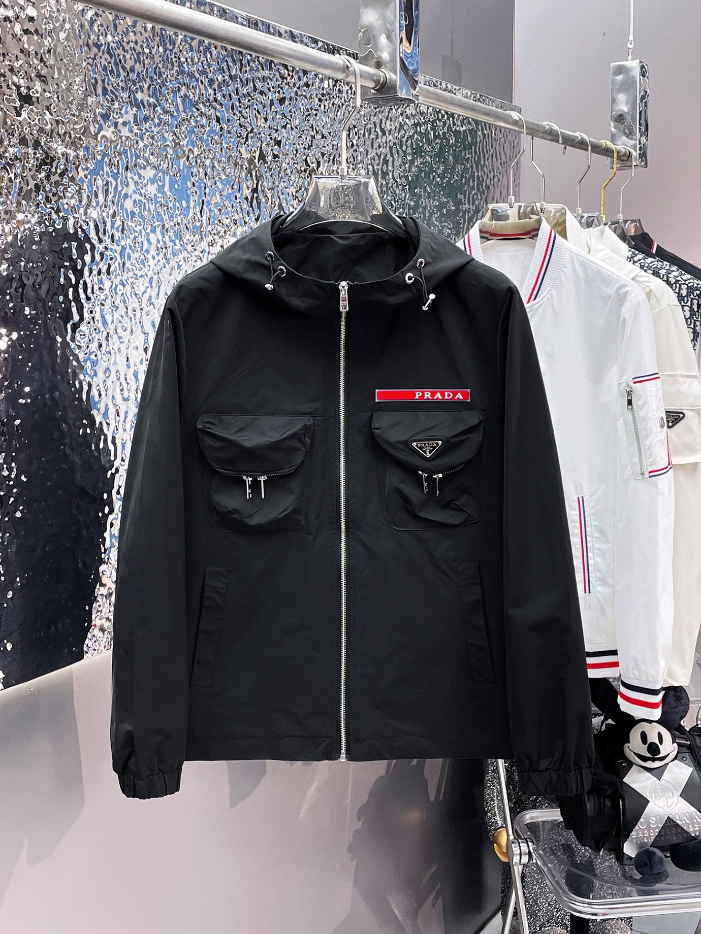 ブランド通販 秋冬服 プラダ アウター/トレンチコート