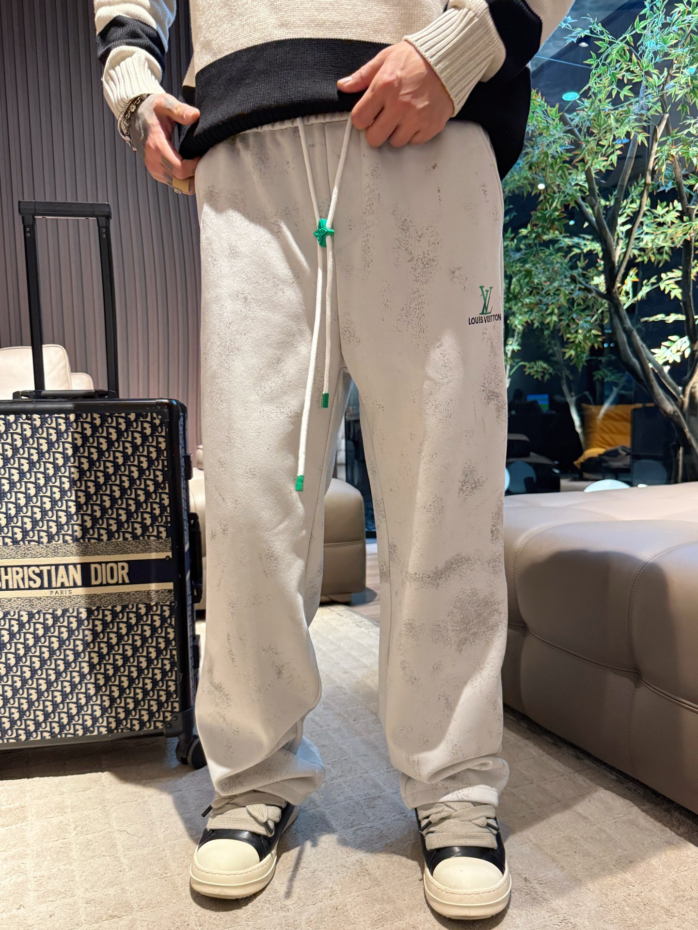 25SS秋冬ズボン ルイヴィトン スウェットパンツ