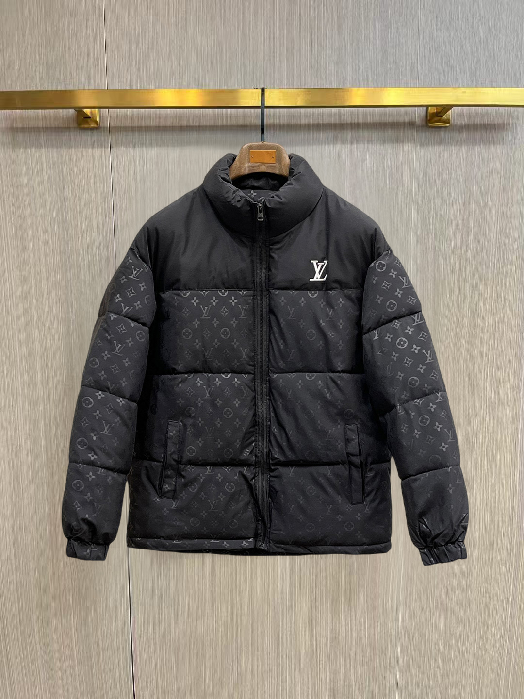 秋冬暖かい服 ルイヴィトン 綿入れ ジャケット アウター