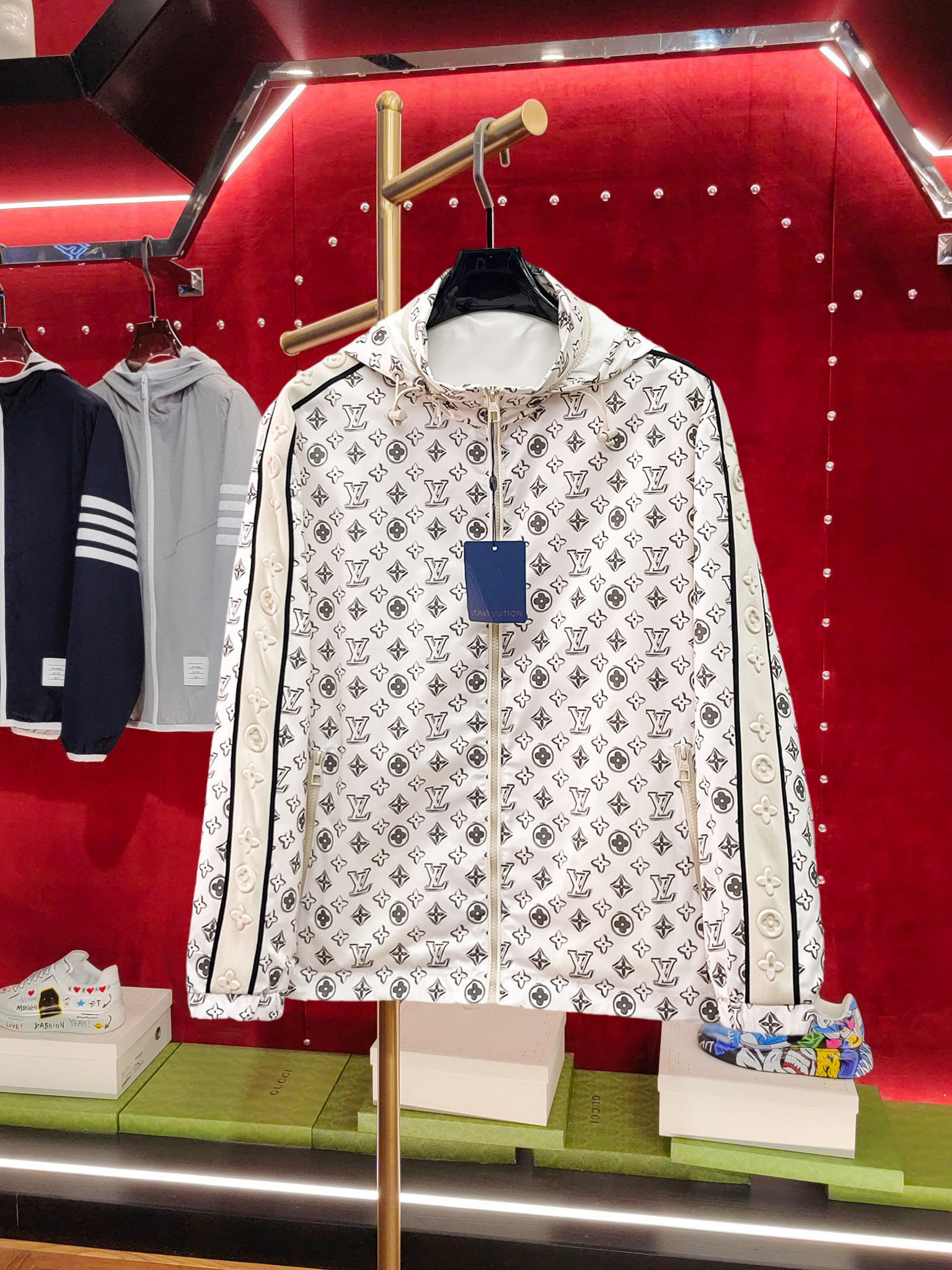 秋冬暖かい服 ルイヴィトン アウター/トレンチコート2511SYJ340-Lu018