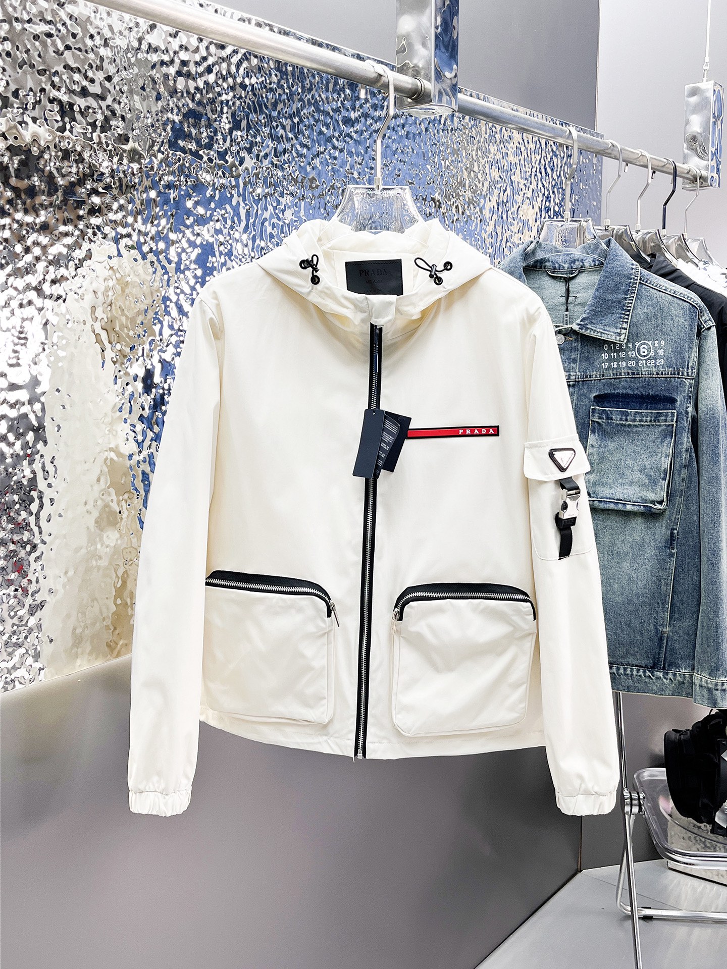 ブランド通販 秋冬服 プラダ アウター/トレンチコート