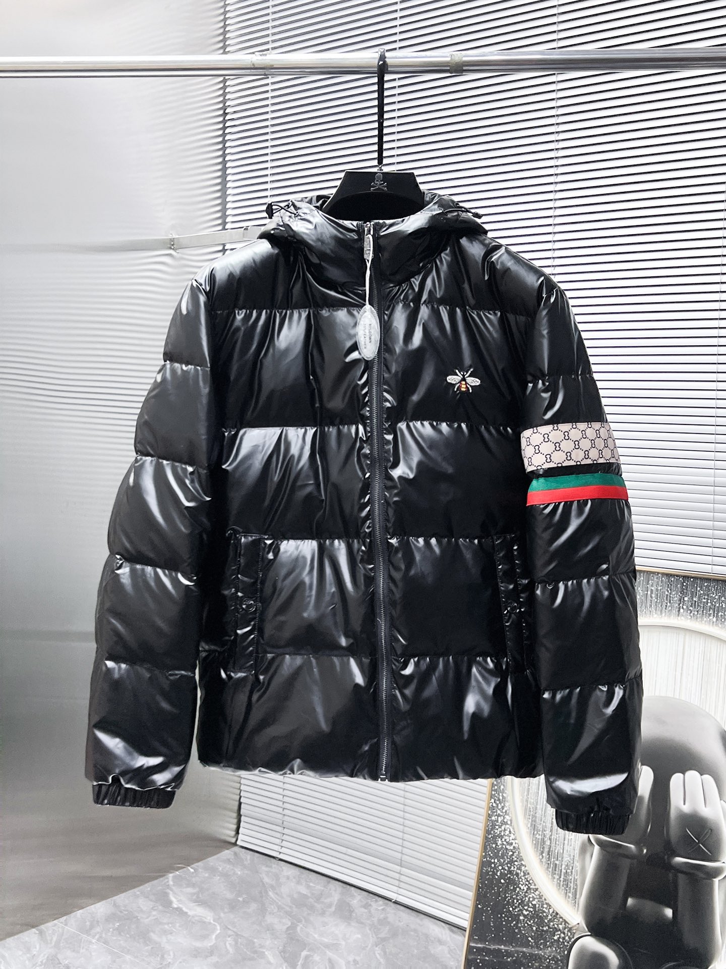 秋冬暖かい服 グッチ 綿入れ ジャケット アウター