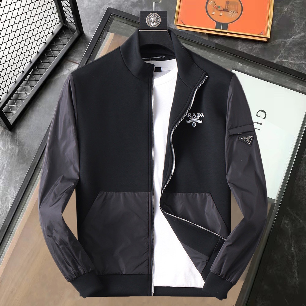 ブランド通販 秋冬服 プラダ アウター/トレンチコート