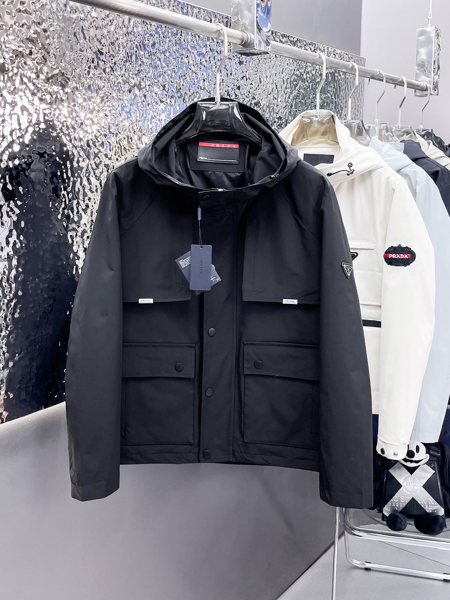 ブランド通販 秋冬服 プラダ アウター/トレンチコート