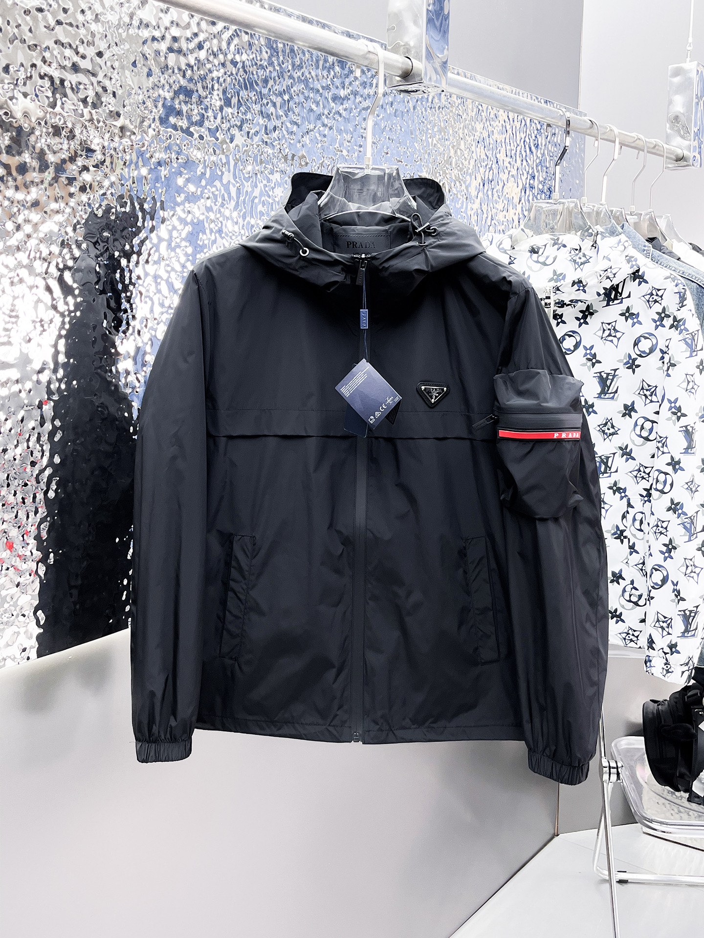ブランド通販 秋冬服 プラダ アウター/トレンチコート