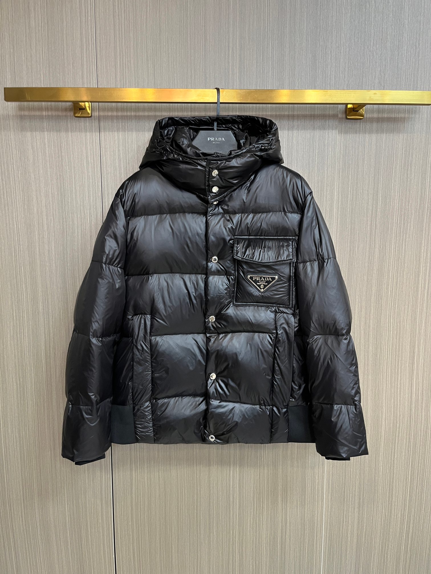 秋冬暖かい服 プラダ ダウンジャケット アウター 男女兼着