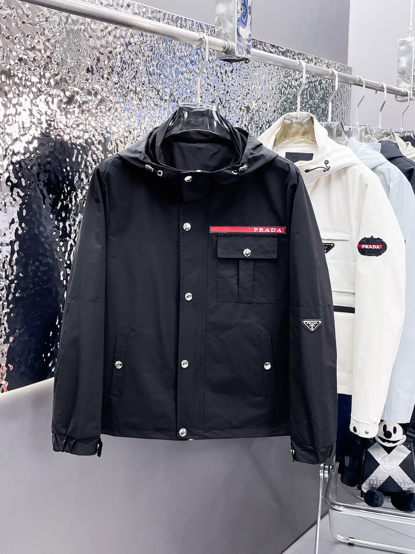 ブランド通販 秋冬服 プラダ アウター/トレンチコート