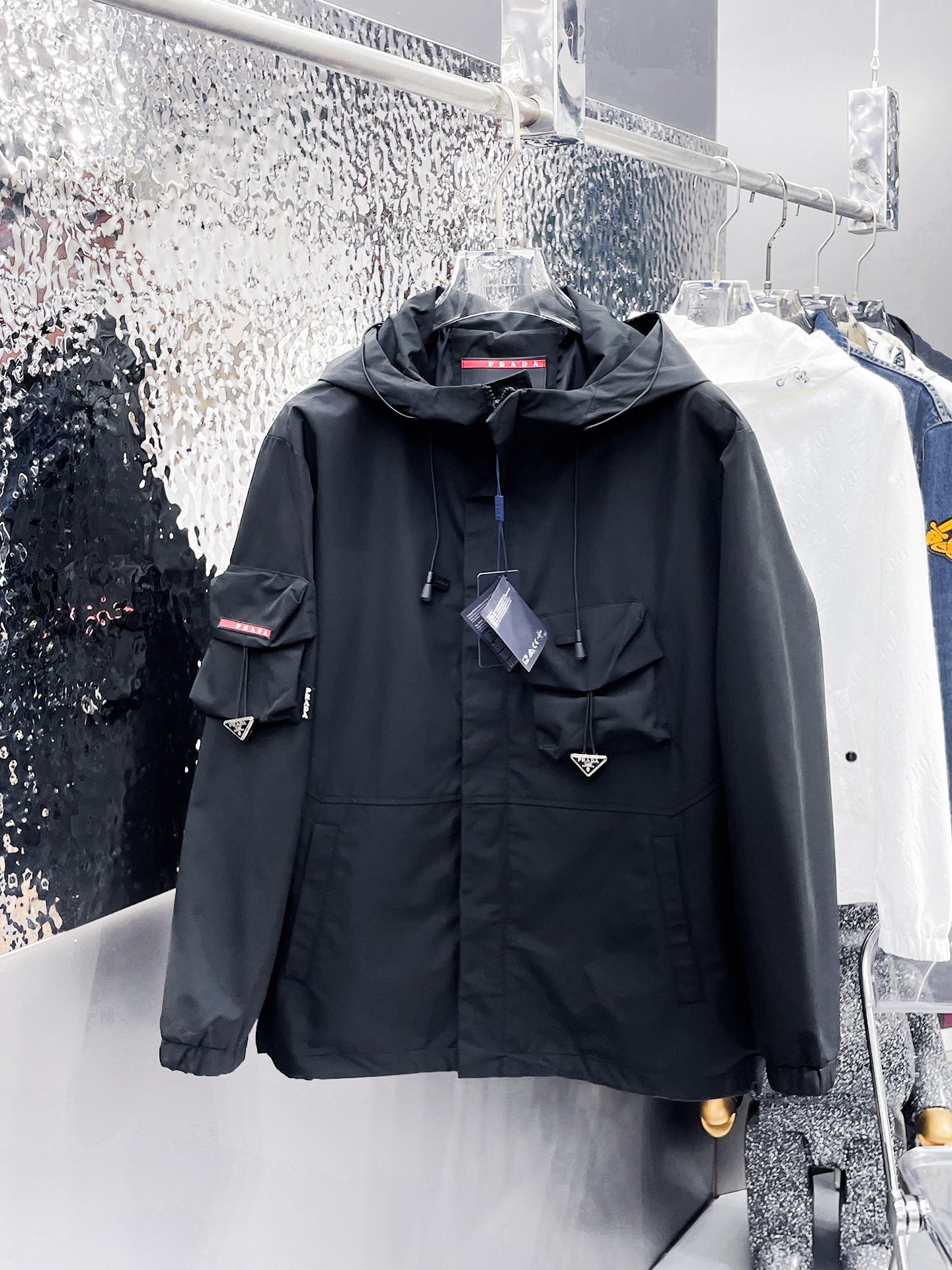 ブランド通販 秋冬服 プラダ アウター/トレンチコート
