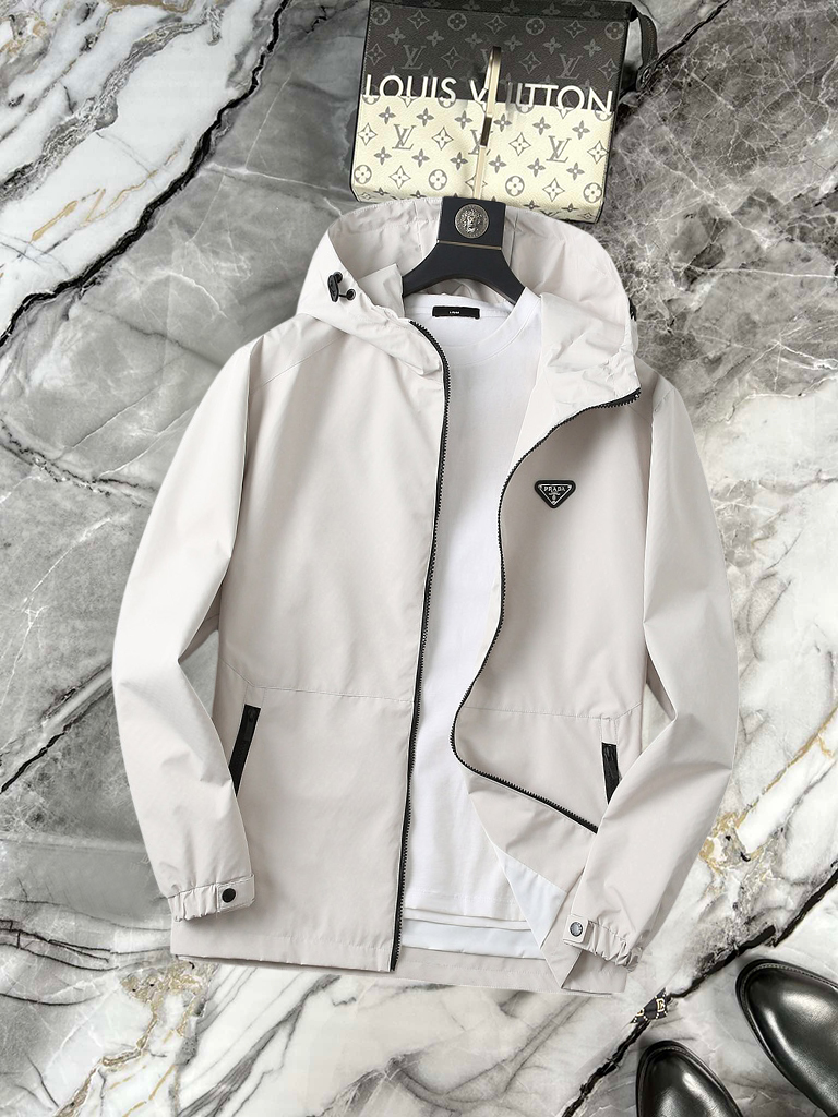 ブランド通販 秋冬服 プラダ アウター/トレンチコート