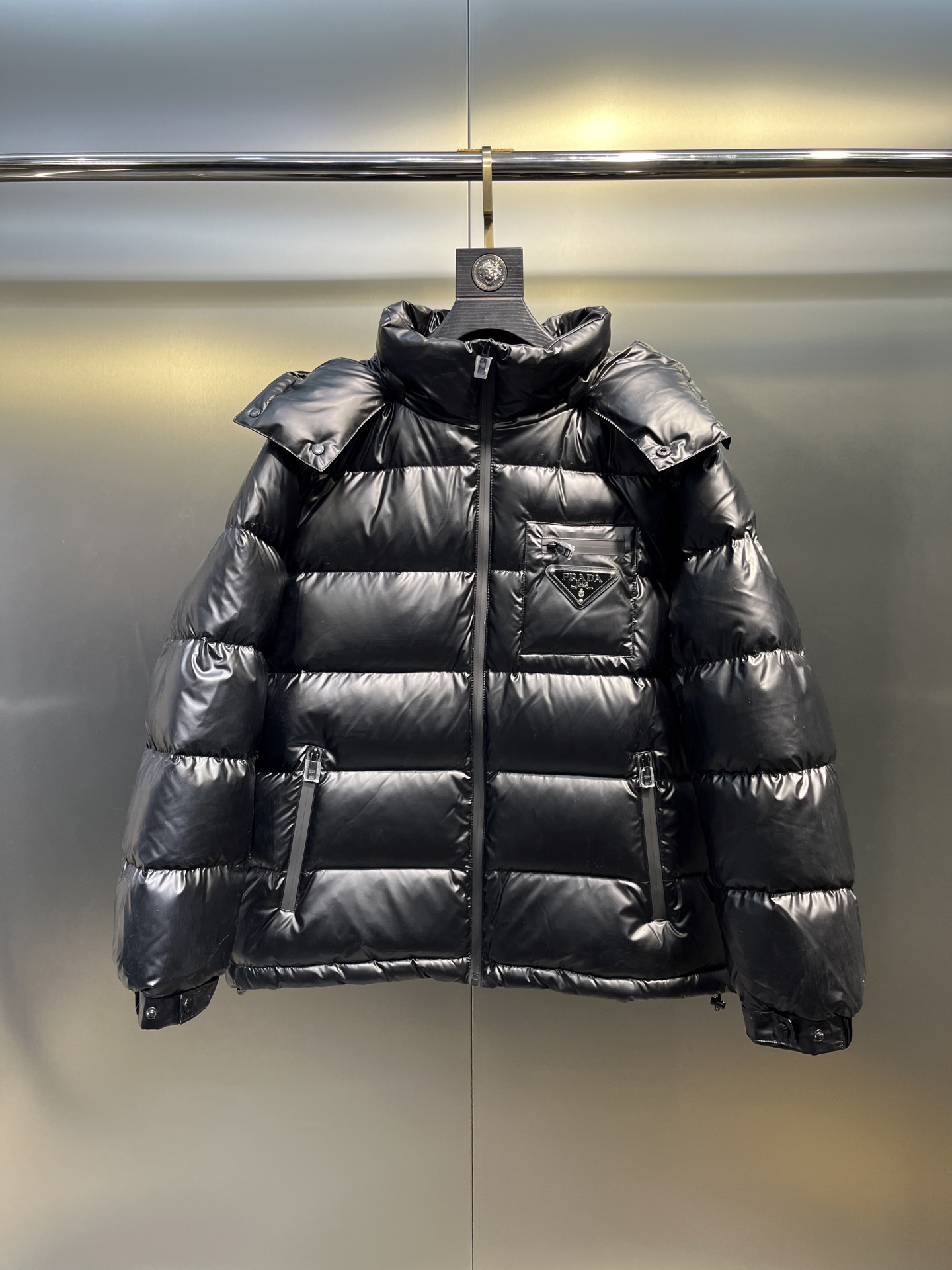 秋冬暖か服 プラダ 綿入りジャケットアウター 男女兼着