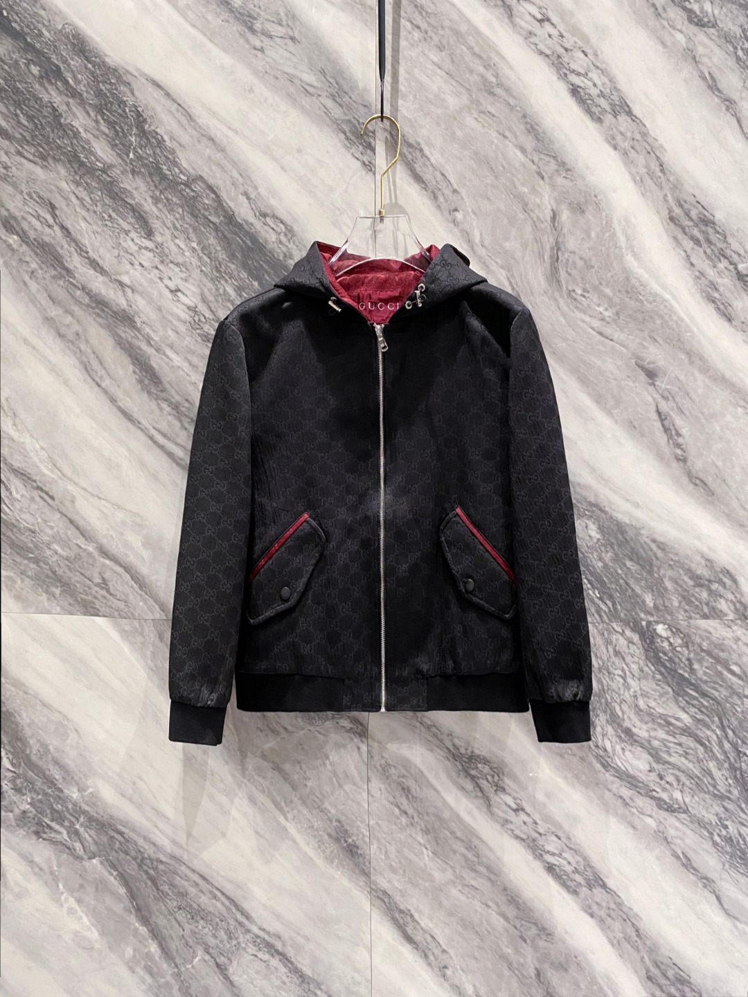 秋冬暖かい服 グッチ アウター/スウェット ジャケット