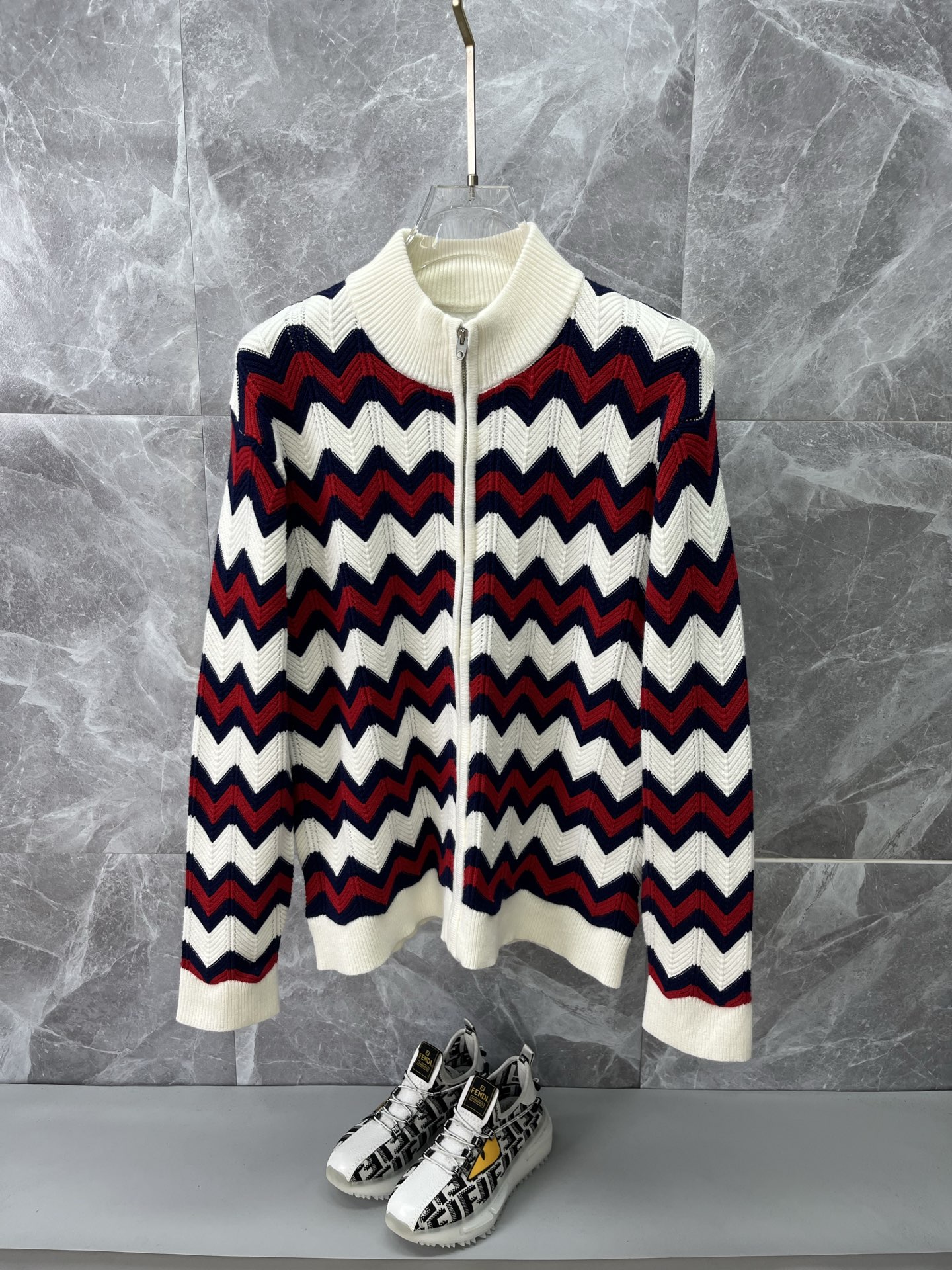 秋冬暖かい服 グッチ カーディガン アウター メンズ