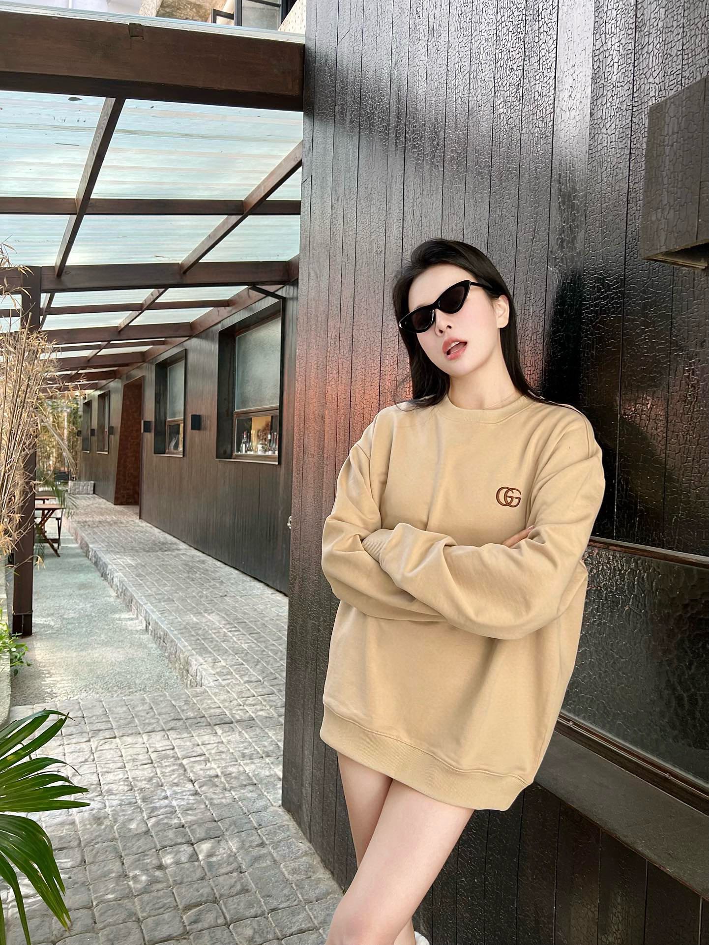 秋冬売れ筋商品 新作通販 グッチ スウェット パーカー 恋人