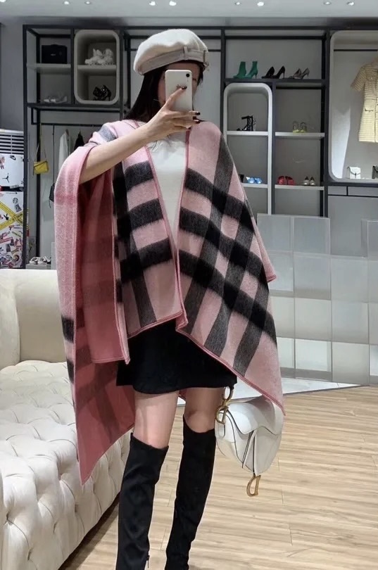 2025秋冬muffler バーバリー マフラー 防寒 コート ストール