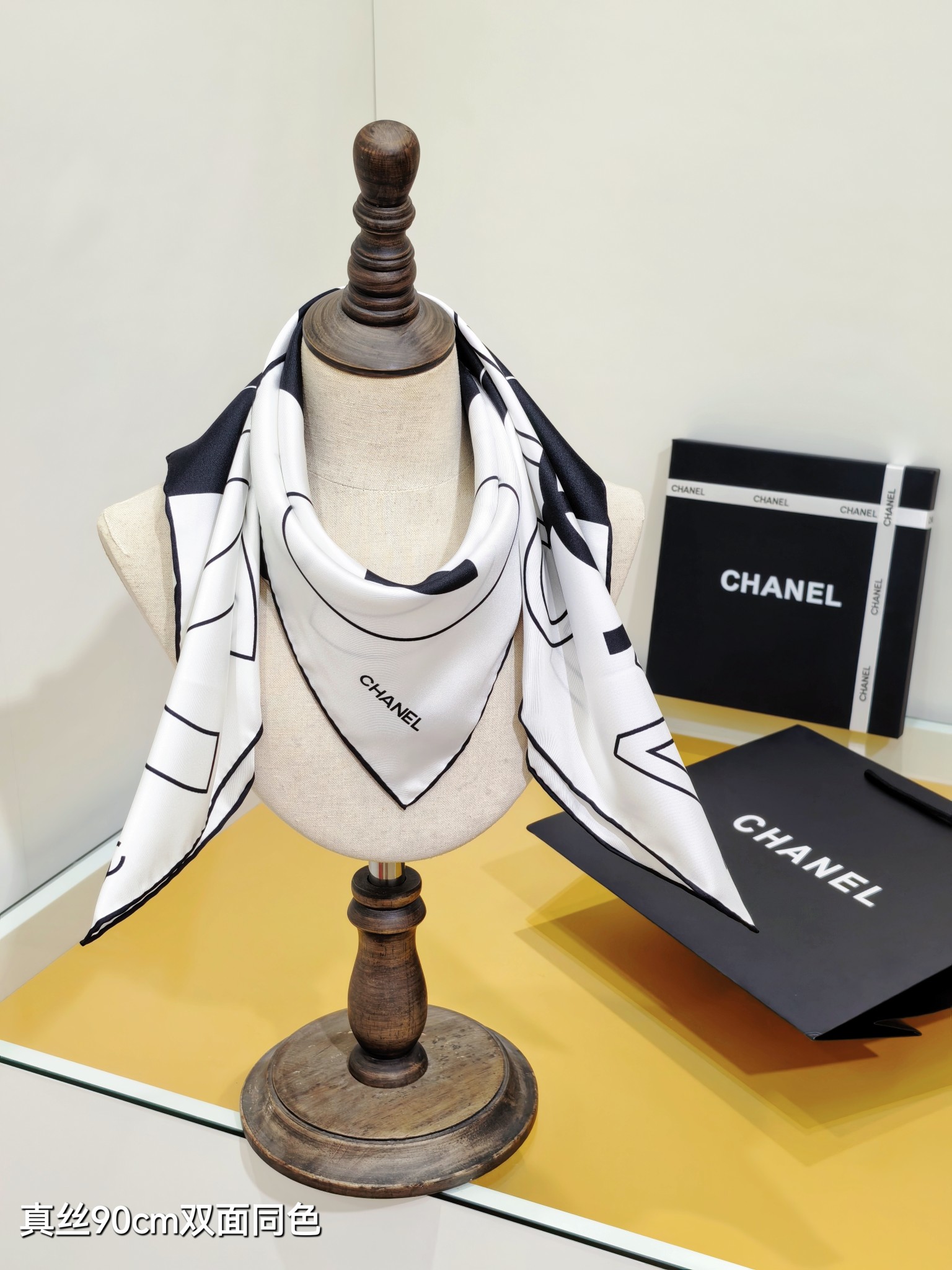 2025秋冬muffler シャネル マフラー 防寒 大判 ストール