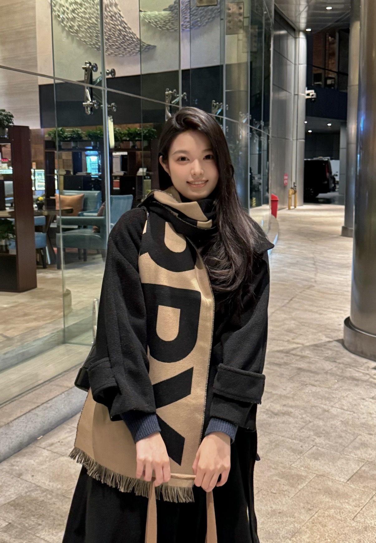 2025秋冬muffler バーバリー マフラー 防寒 大判 ストール