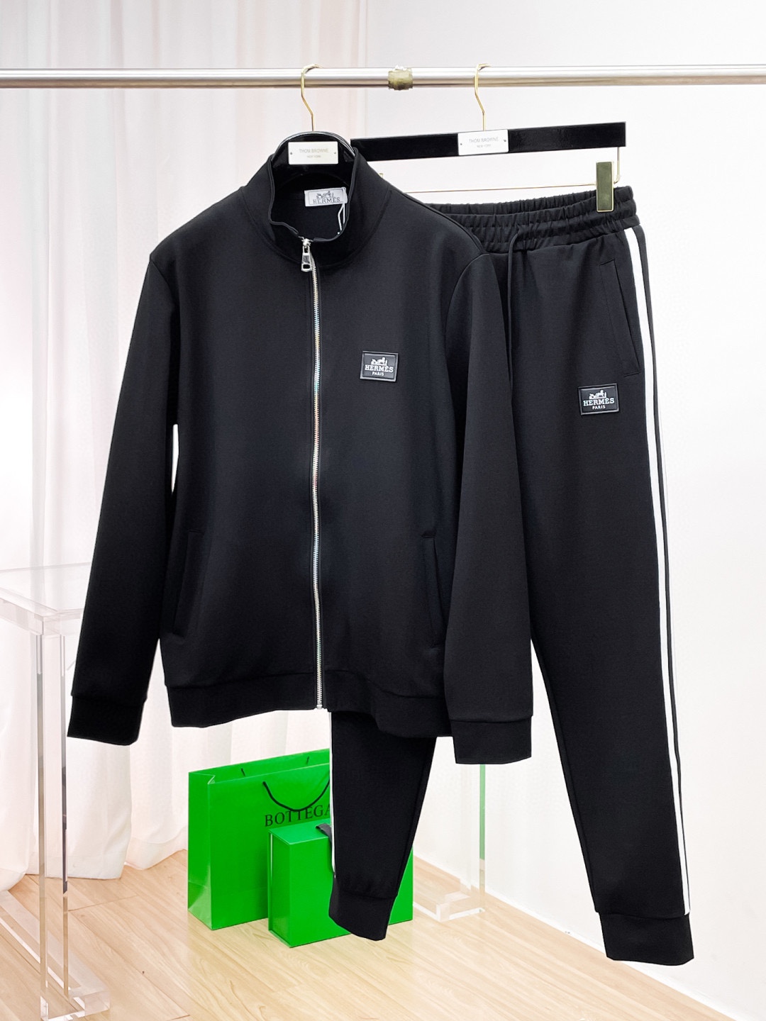 秋冬服 人気商品入荷 エルメス 上下セットアップ スーツ