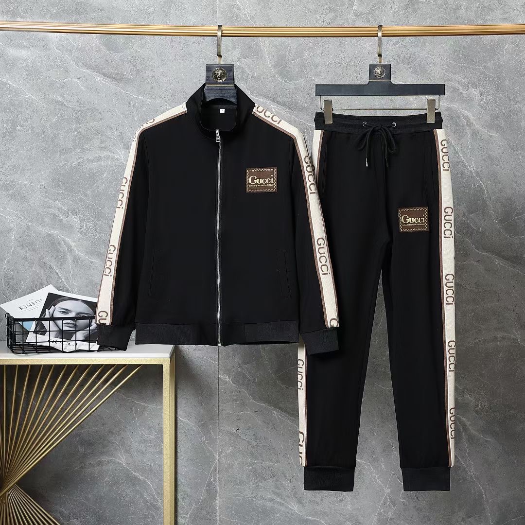 秋冬服 人気商品入荷 グッチ 上下服 セットアップ メンズ