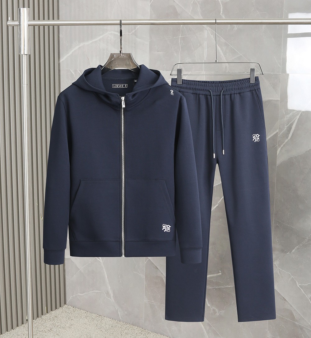 秋冬服 人気商品入荷 ロエベ 上下服 セットアップ スーツ メンズ