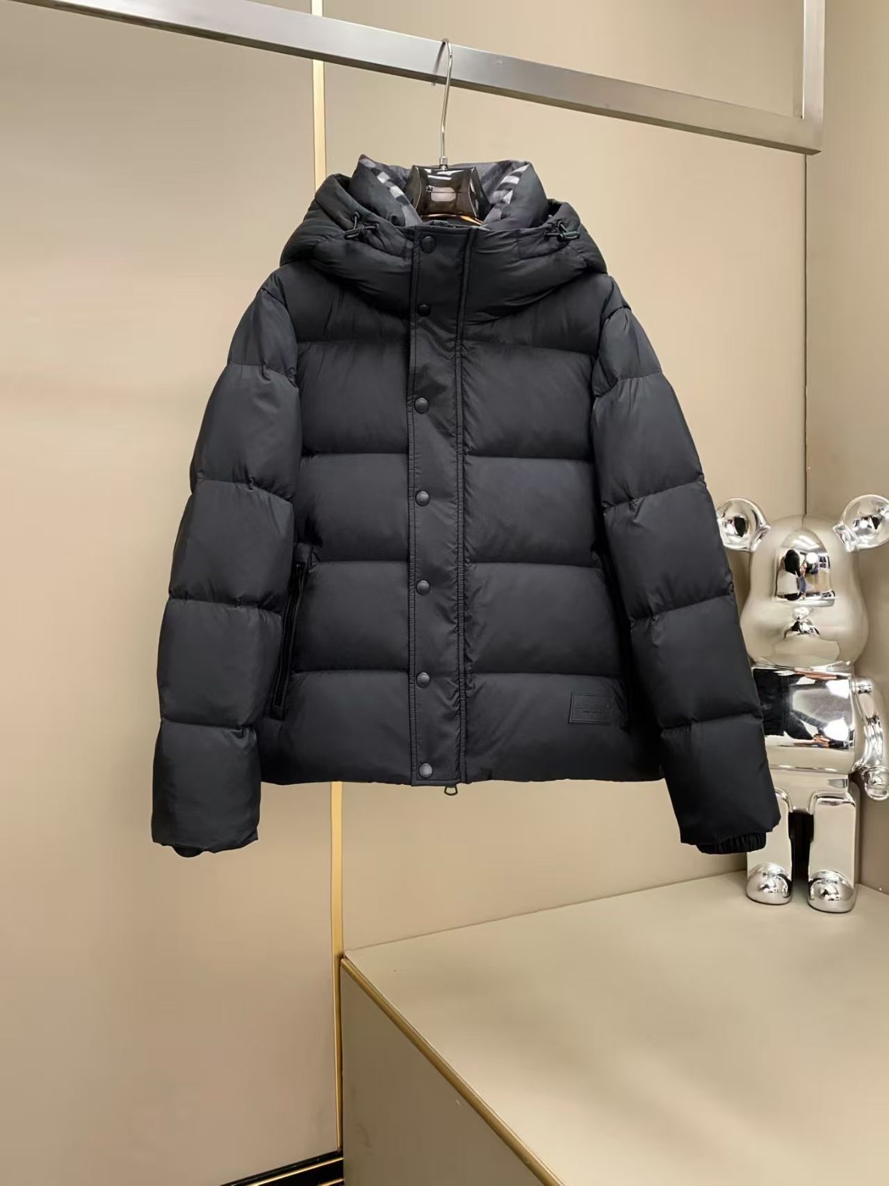 秋冬暖か服 バーバリー ダウンジャケット アウター 男女兼着