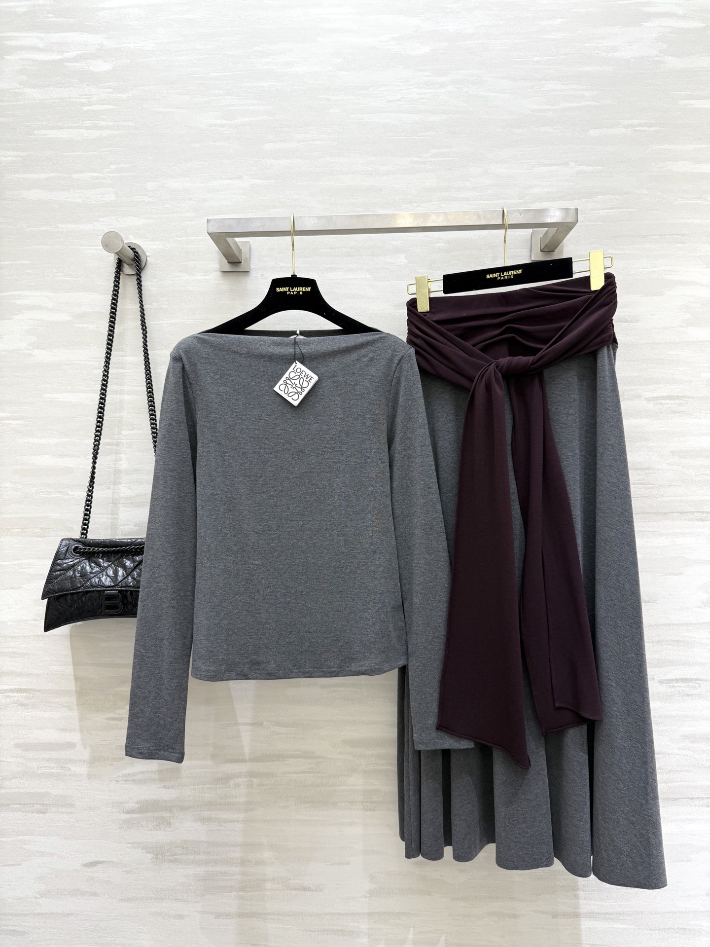 2025秋冬新品 女性ロエベ 上下服 セットアップ