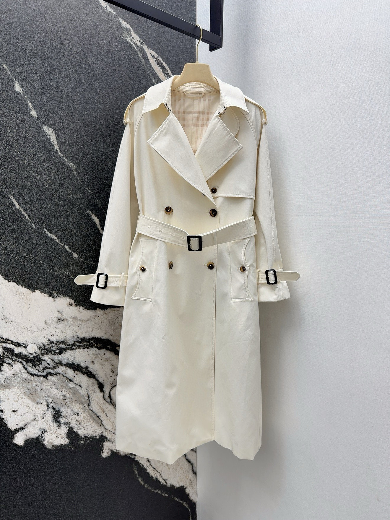 秋冬新品 女性バーバリー ロングジャケット