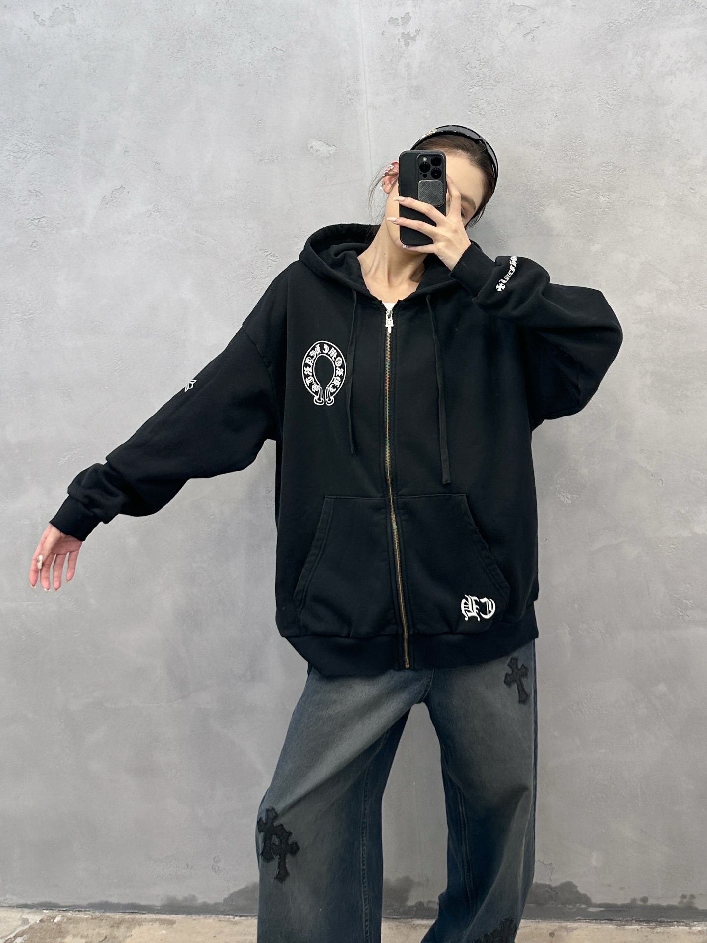 人気商品 女性クロムハーツ カーディガン
