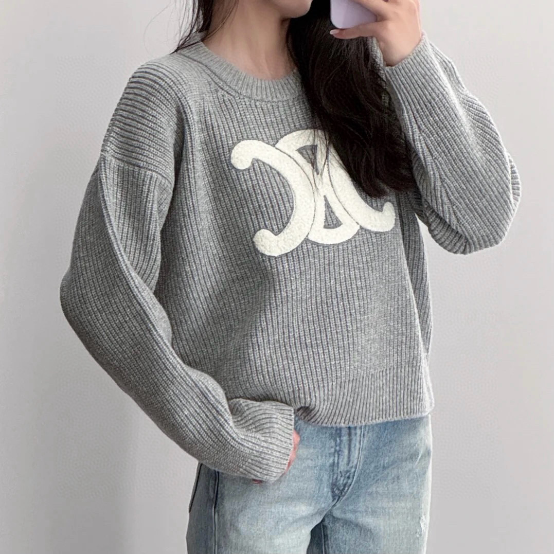 秋冬新品 女性セリーヌ メリハリ トップス