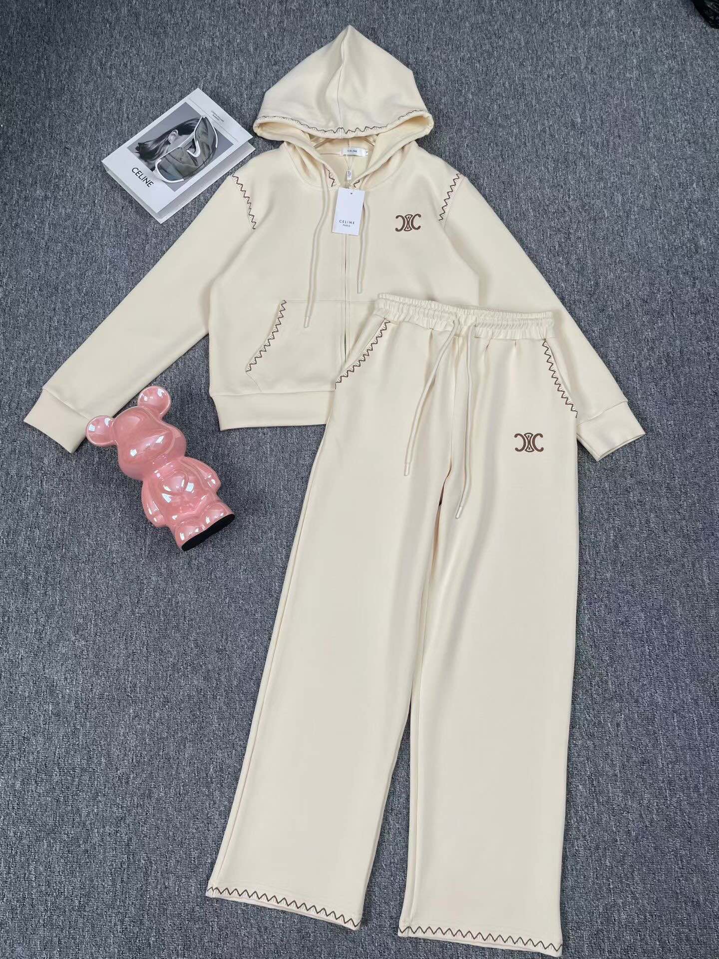 秋冬新品 女性セリーヌ 上下服 セットアップ