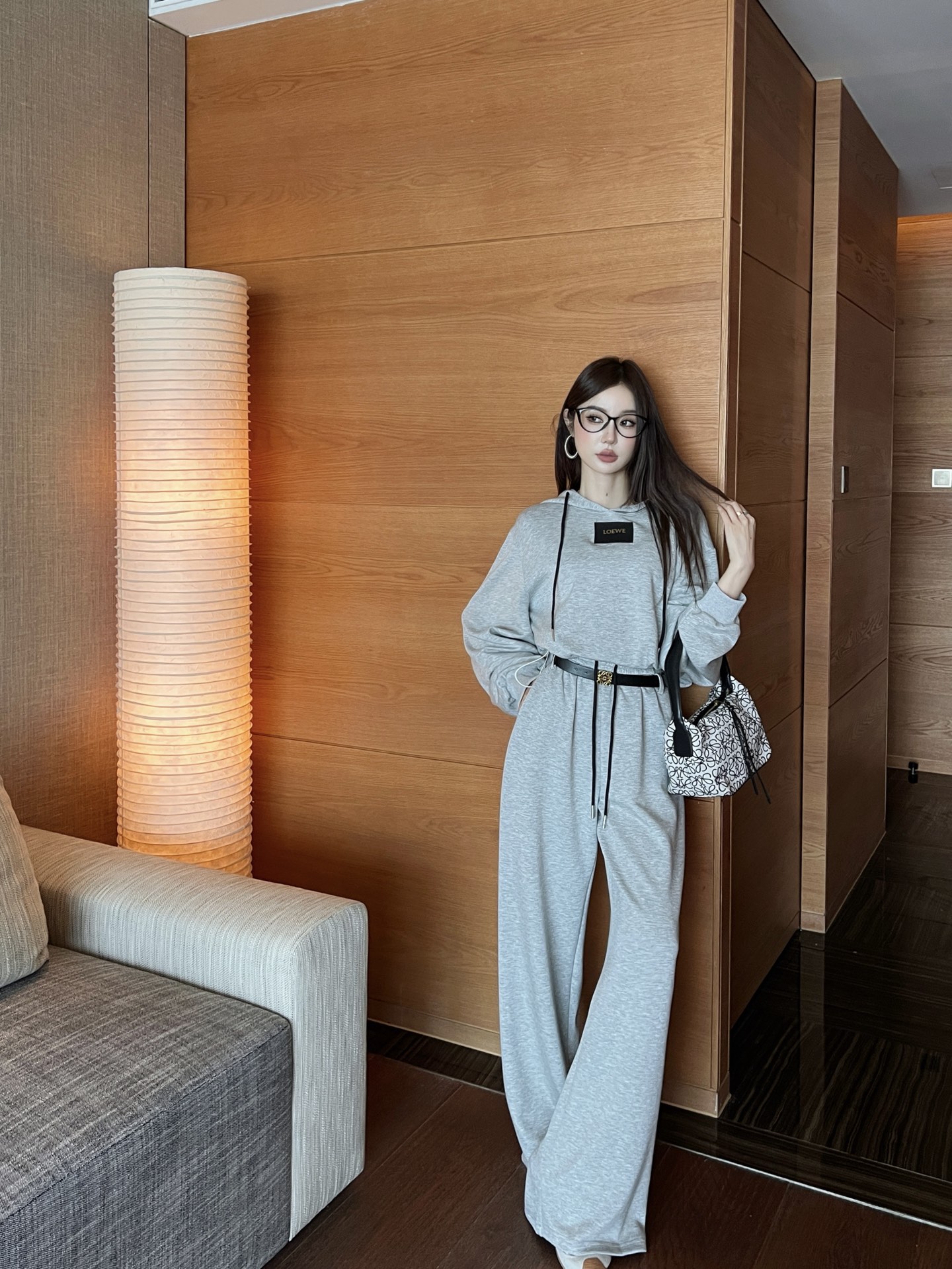 2025秋冬新品 女性ロエベ 上下服 セットアップ
