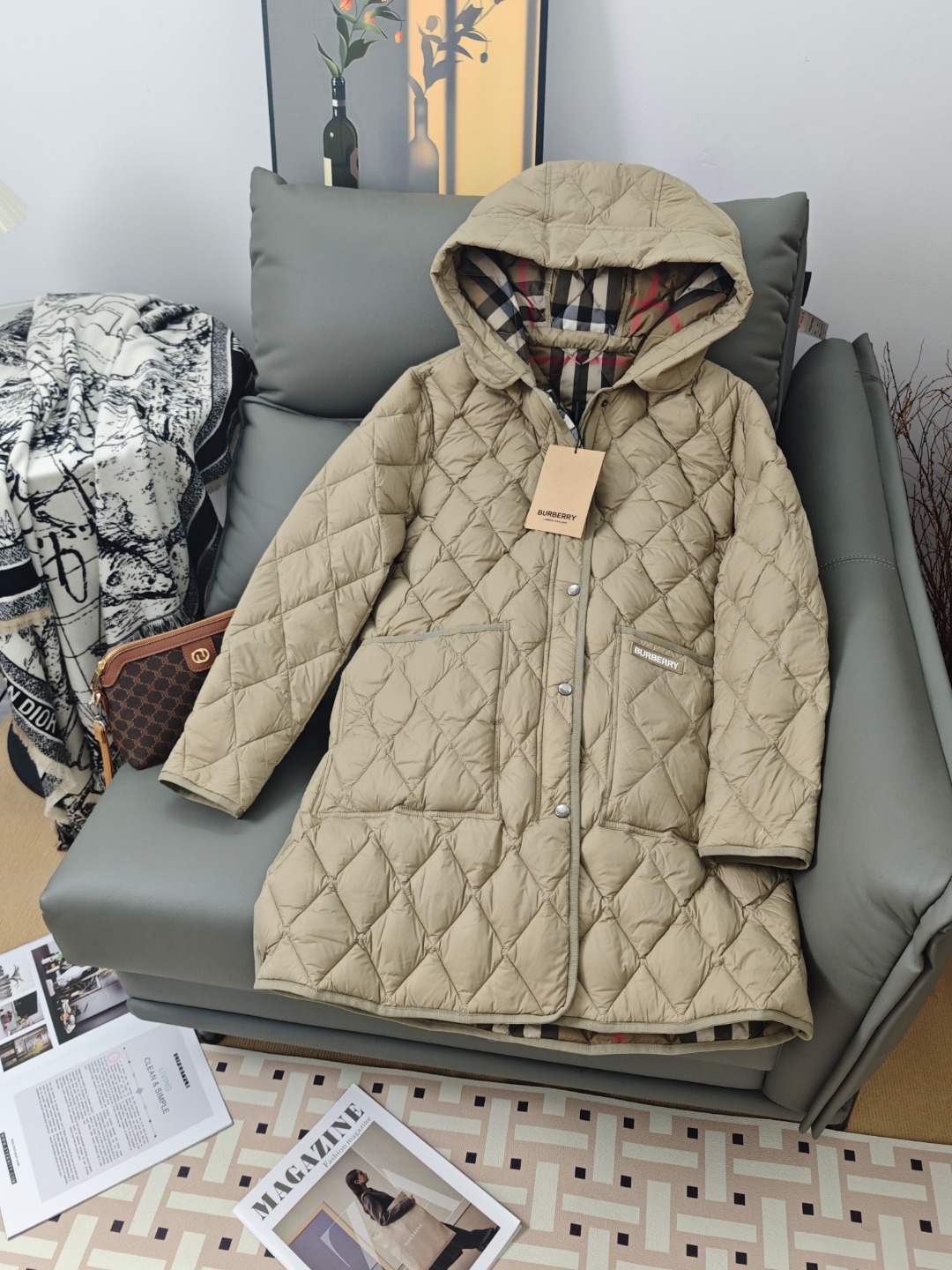 秋冬新品 女性バーバリー ダウンジャケットジャケット
