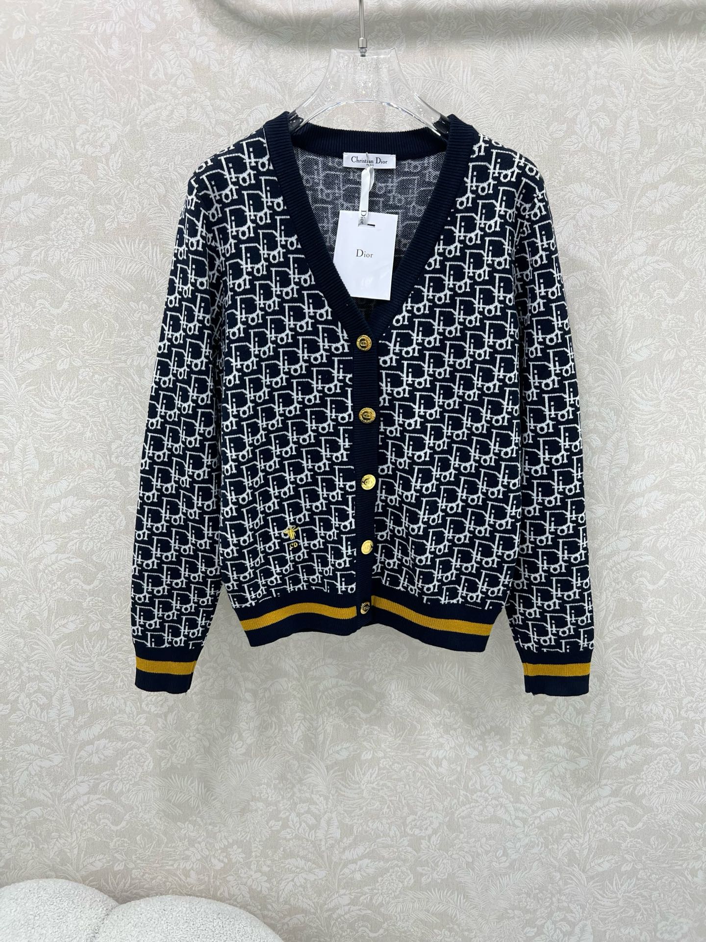 秋冬新品 女性クリスチャンディオール カーディガン