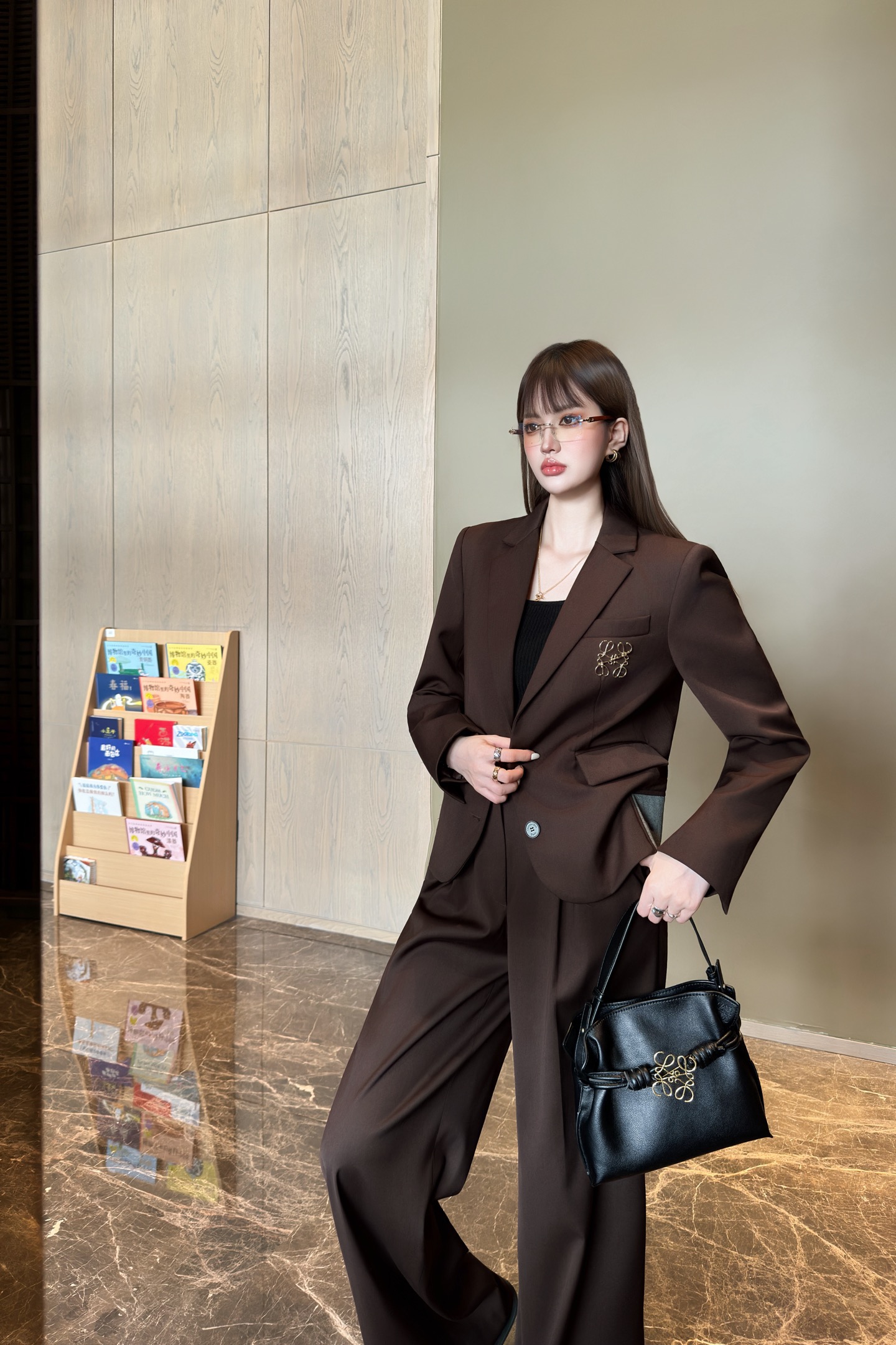 2025秋冬新品 女性ロエベ 上下服 セットアップ