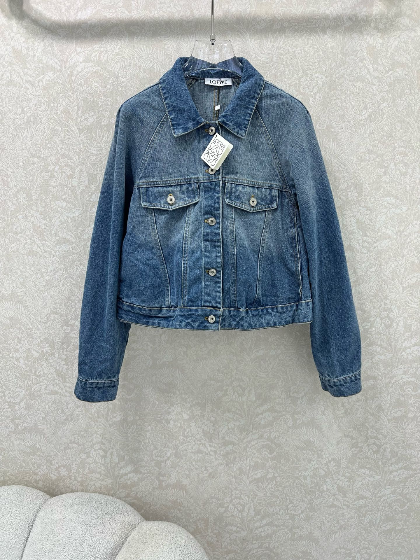 2025秋冬新品 女性ロエベ デニムジャケット