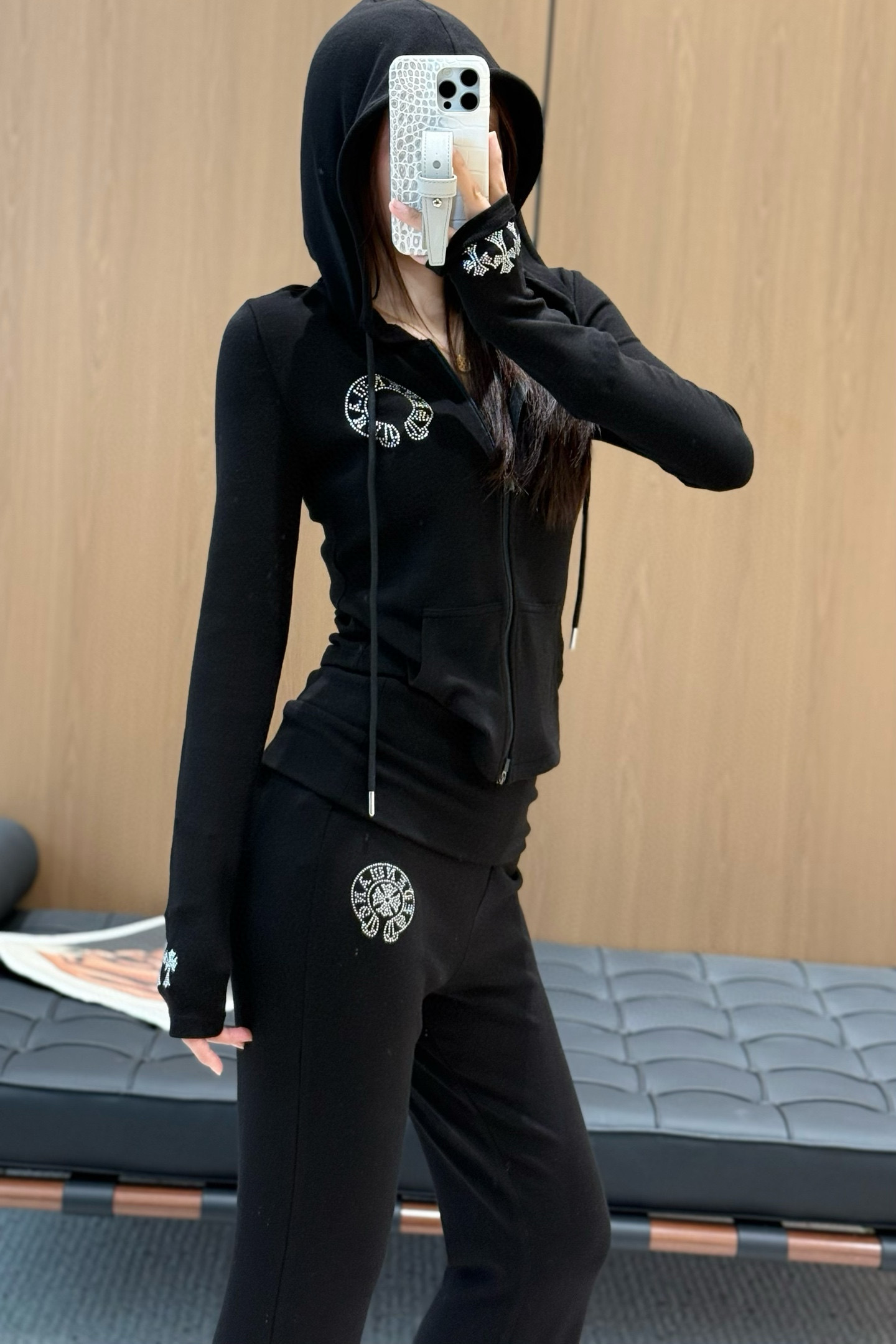 人気商品 女性クロムハーツ 上下服 セットアップ