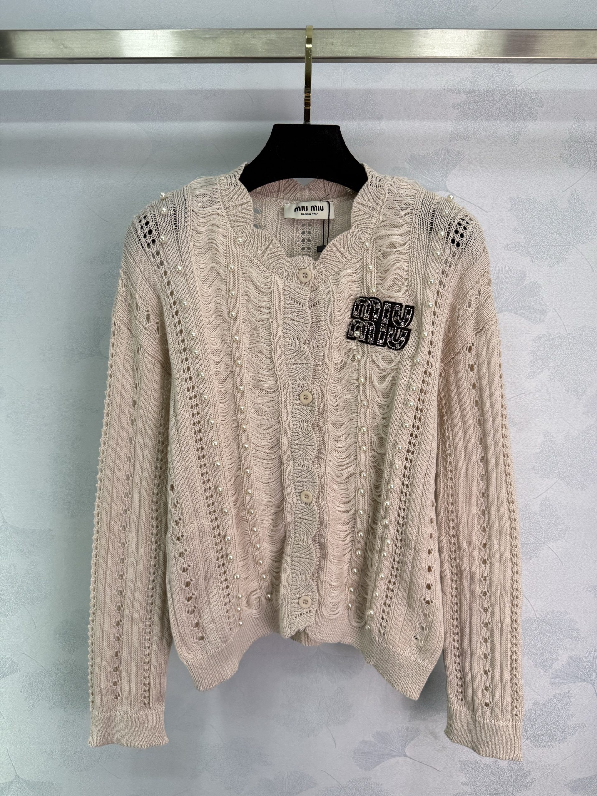 秋冬新品 女性ミュウミュウ カーディガン