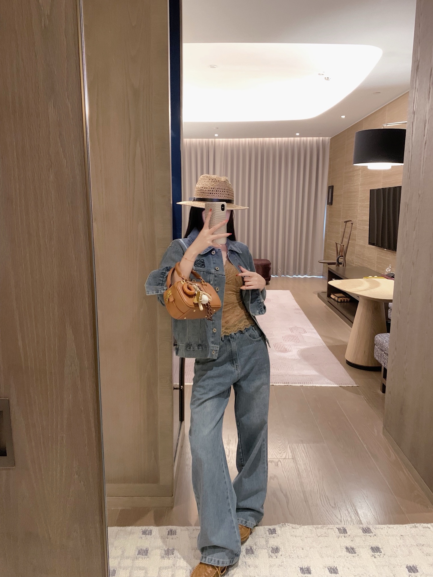 2025秋冬新品 女性ロエベ 上下服 セットアップ