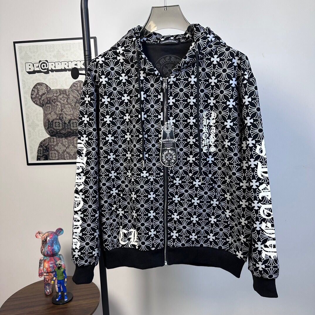 【国内未入荷】クロムハーツ★ジップアップ パーカー