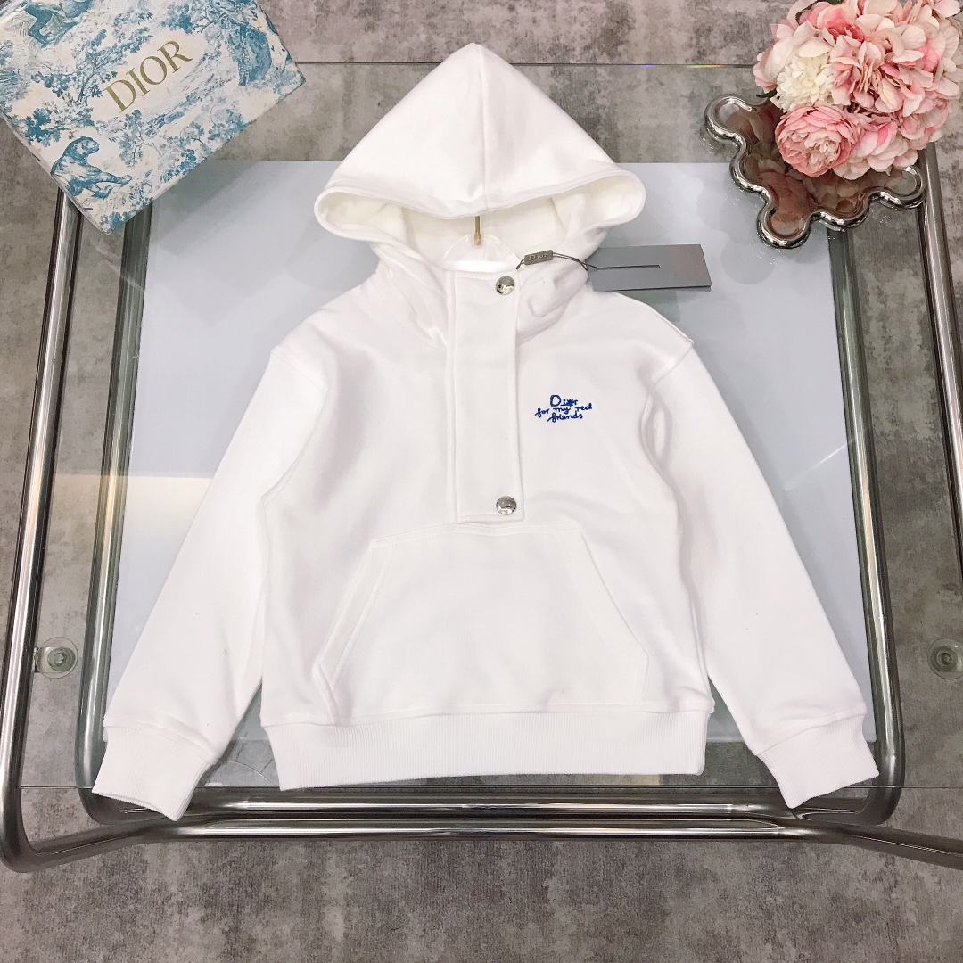秋冬暖か服クリスチャンディオール 子供服 KID バーパーカー/スウェット