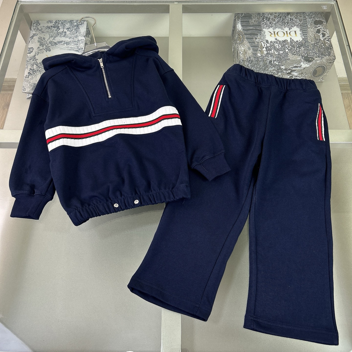 秋冬暖か服グッチ 子供服 KID 上下服 セットアップ