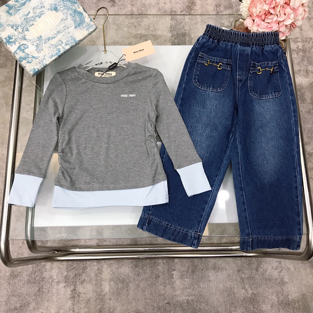 秋冬暖か服グッチ 子供服 KID 上下服 セットアップ