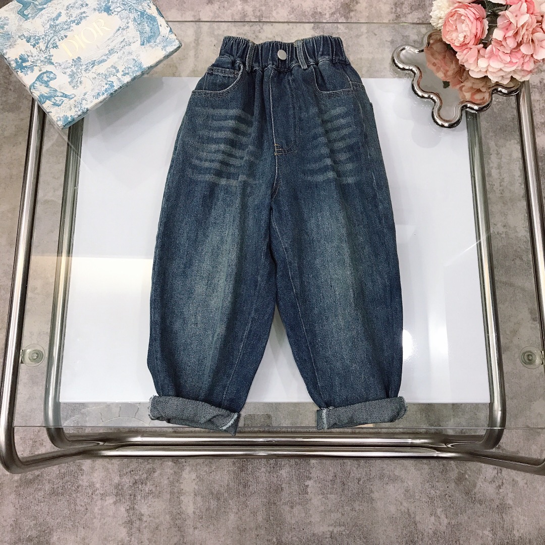 秋冬暖か服バーバリー 子供服 KID パンツ スラックス