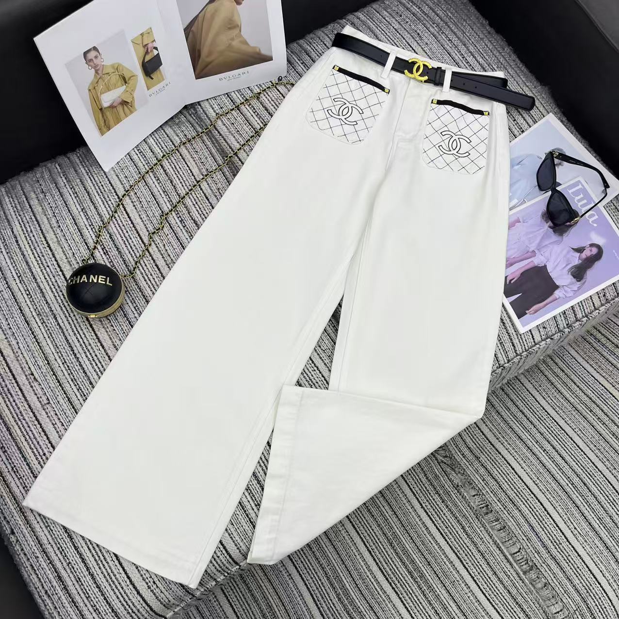 秋冬新品通販 女性シャネル パンツ スラックス