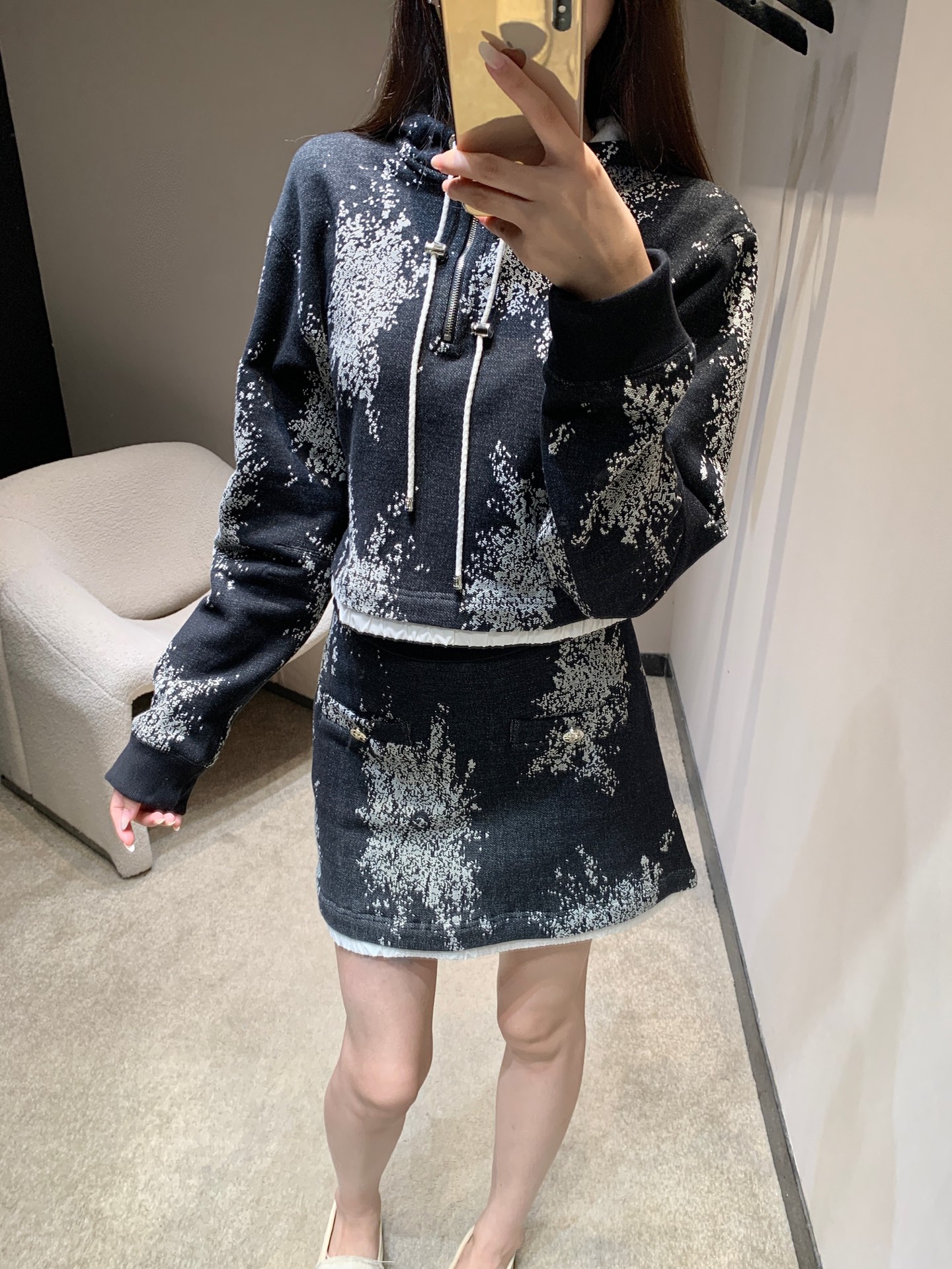 秋冬新品通販 女性シャネル 上下服 セットアップ