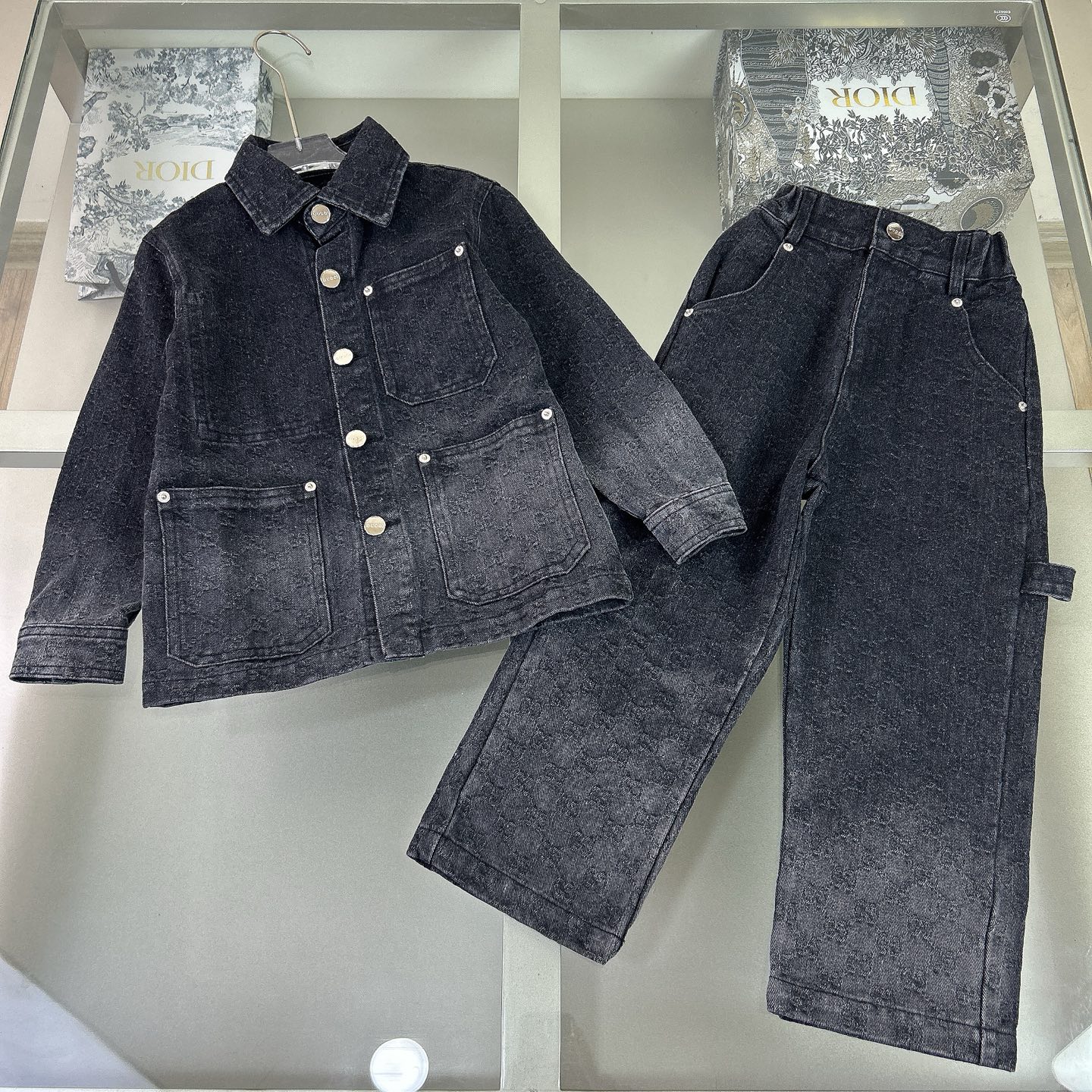 秋冬暖か服グッチ 子供服 KID 上下服 セットアップ