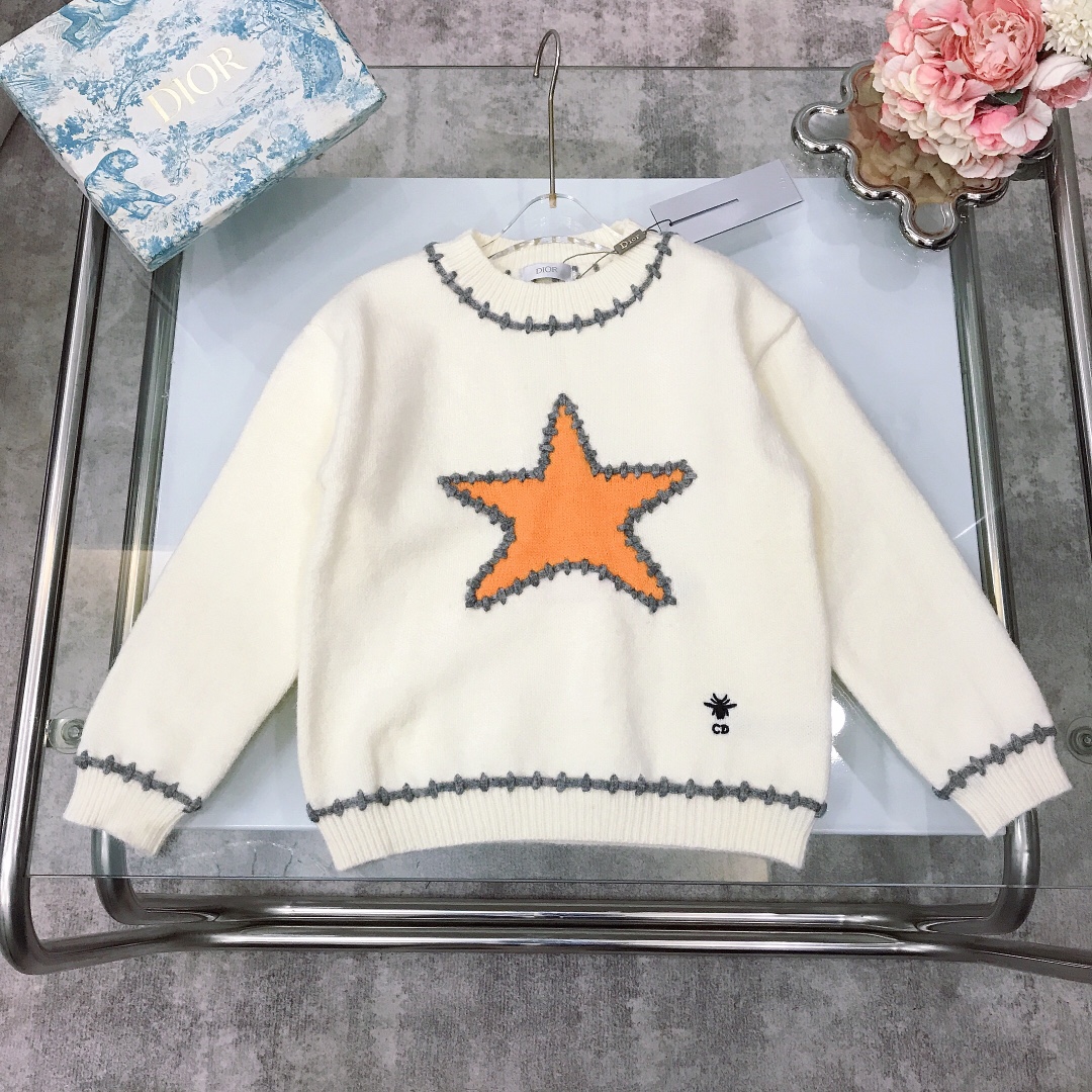 秋冬暖か服クリスチャンディオール 子供服 KID バーパーカー/スウェット