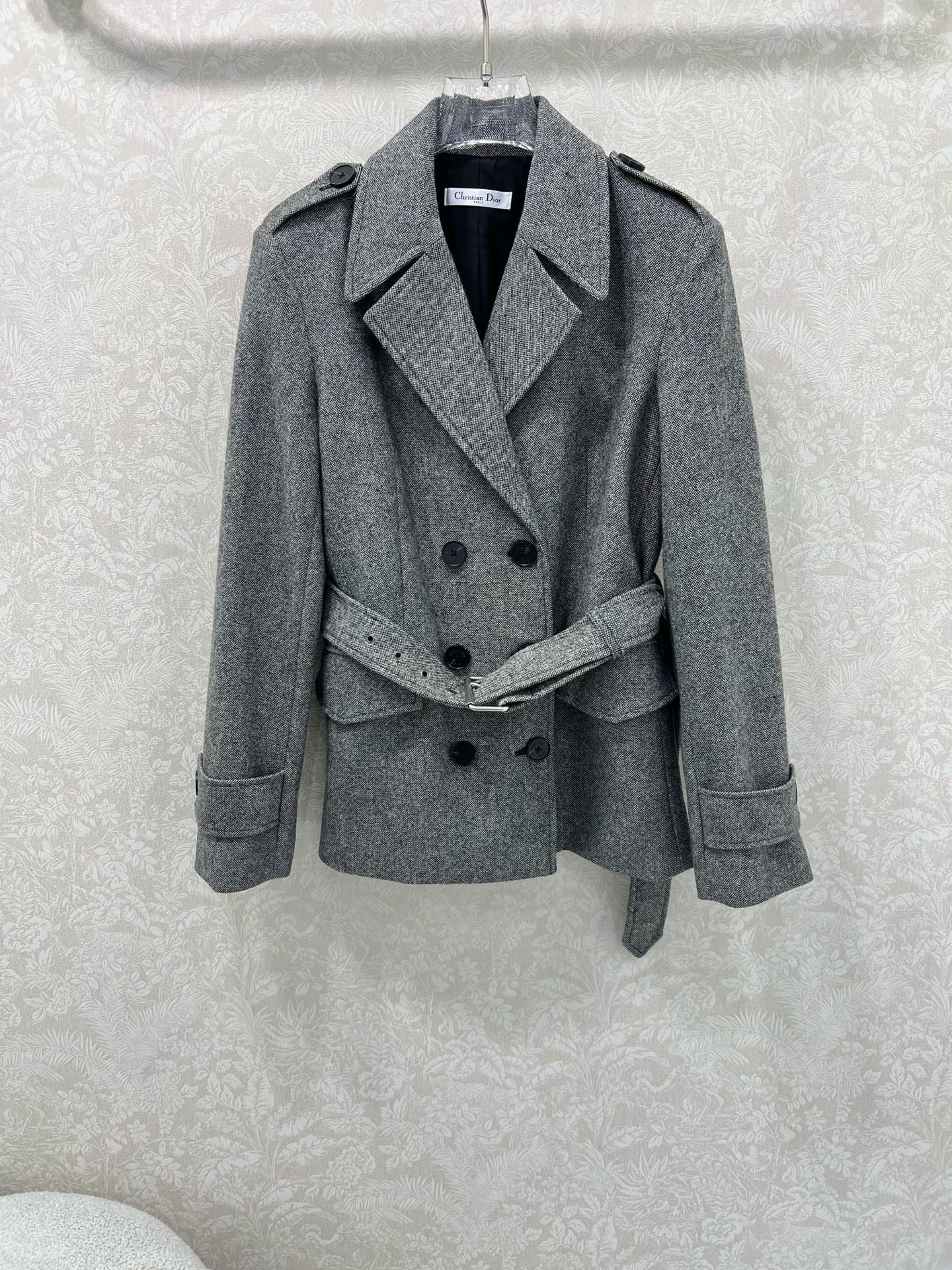 秋冬新品 女性クリスチャンディオール ロングジャケット