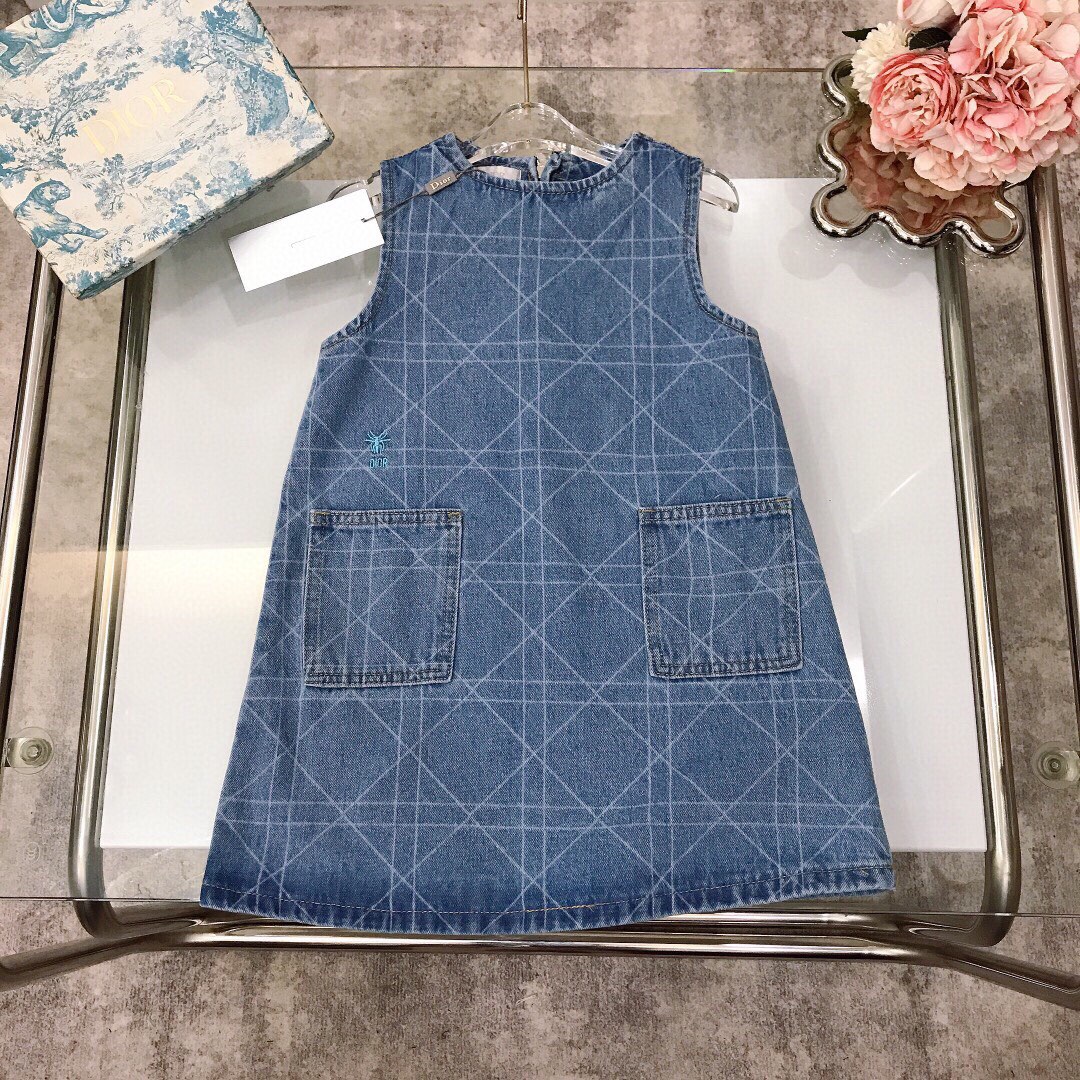 秋冬暖か服クリスチャンディオール 子供服 KID ワンピース