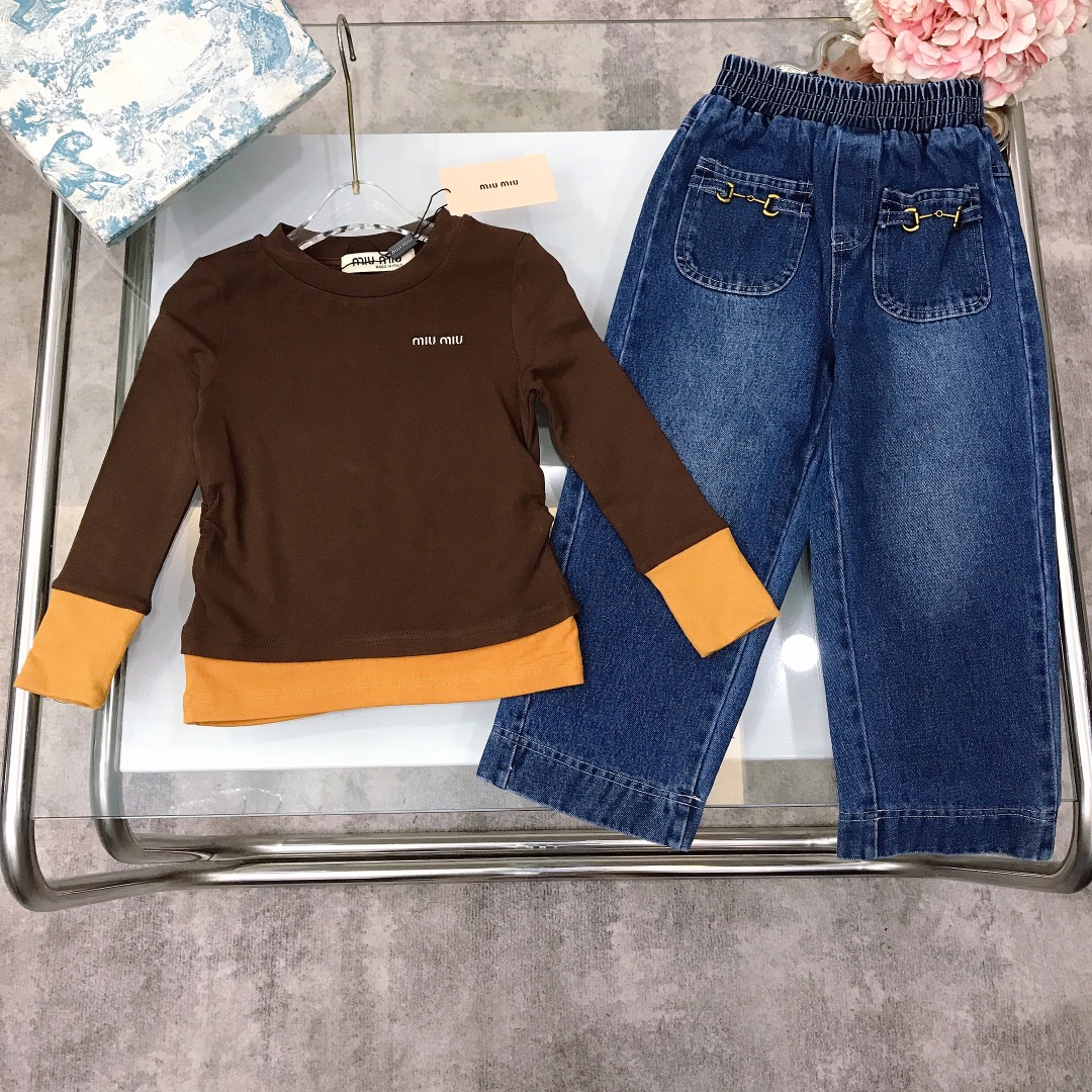 秋冬暖か服グッチ 子供服 KID 上下服 セットアップ